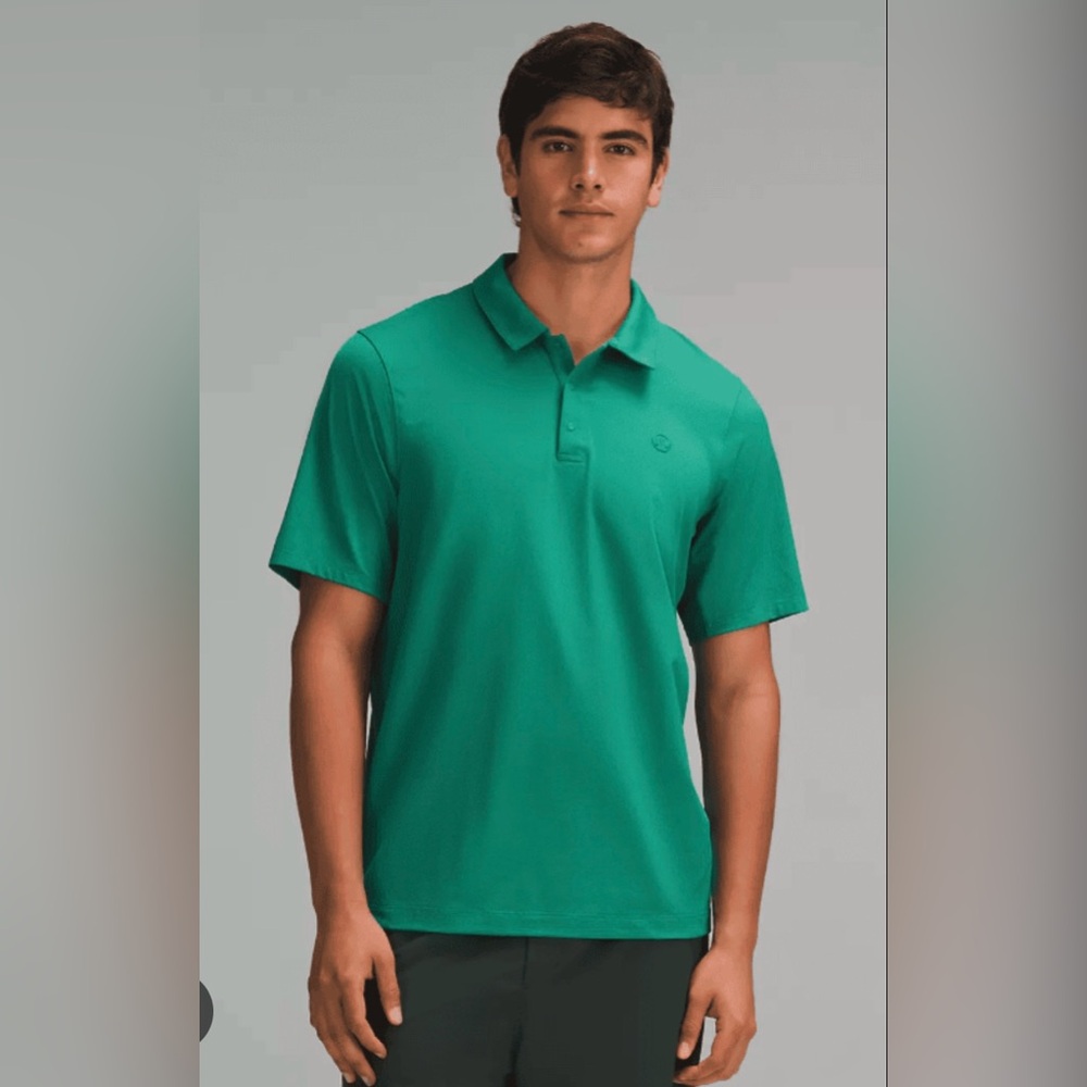 NWOT Lululemon Logo Sport Polo Short Sleeve